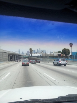 Driving to LA